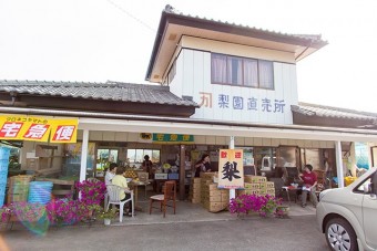 カネカ果樹園の直売店