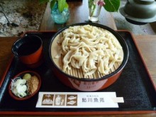 うどんも蕎麦も手打ち