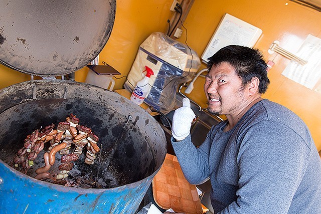 山崎屋の山ちゃんがこころを込めて焼き上げます