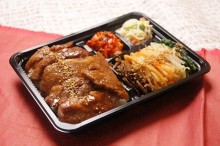 銀次郎焼肉弁当（国産牛カルビ）1000円（税込）