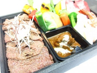 上州牛ロースの肉飯膳　2000円（税込）