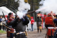 秋祭り・森重流砲術