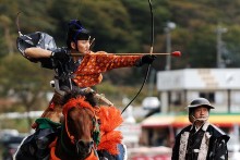 秋祭り・流鏑馬（体育の日）