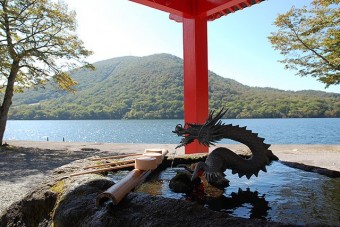 赤城神社の手水舎