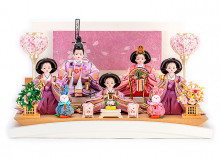 寿美礼プリンセス五人飾り