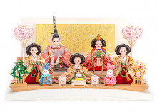 山吹匂プリンセス五人飾り