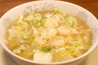 麺類人気NO1“海老そば”