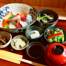 海鮮丼御膳(夜)・・・2178円