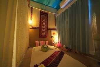リラックスできる店内