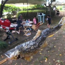 川魚の塩焼き