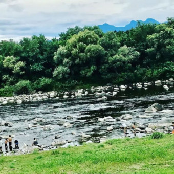 自然豊かな利根川の絶景