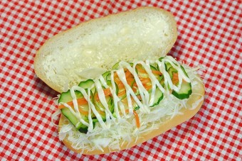 6位：おそうざいコッペ　お野菜コッペ