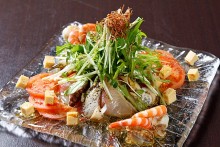『海鮮カルパッチョ』