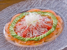 マグロのカルパッチョ