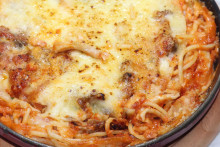 グラタン風トマトパスタ