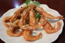 甘エビの唐揚げ