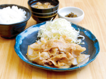 スタミナ生姜焼き定食