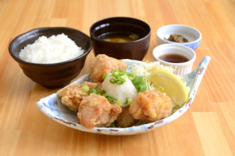 おろしポン酢唐揚げ定食（6個）