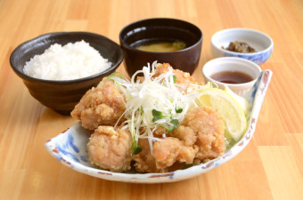 油淋鶏唐揚げ定食（6個）