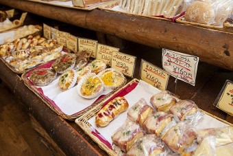 お惣菜パンの充実さ！