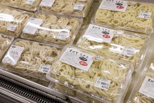 地元の小麦を活かしたうどんも人気