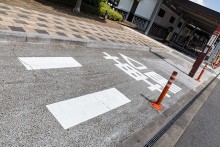 二輪車用の駐車スペース