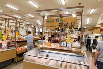 こんにゃくなど渋川市の特産品が毎日たくさん並ぶ