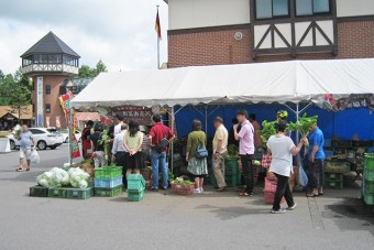 「新鮮野菜直売所」の高原野菜販売は４月～１１月頃