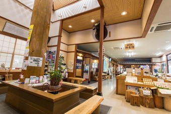 神流町の農産物販売やお食事処がある