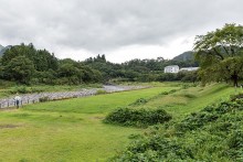 公園の芝生広場