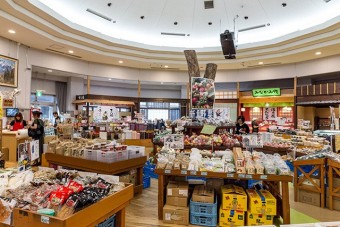 みなかみ町の農産物や加工品の集まる直売所