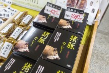上野村の特産 猪豚のカレー
