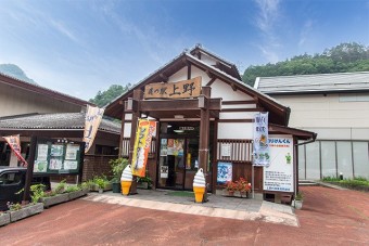 道の駅上野の駅舎