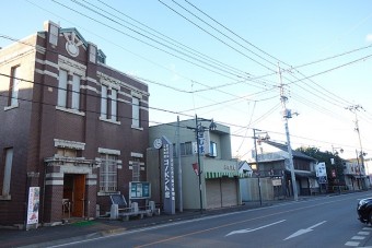 博物館周辺の街並み