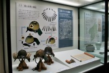 戦国の上州ブランド兜の展示