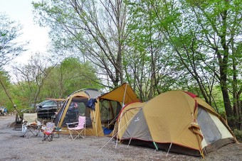 車を乗り入れて家族など少人数でゆっくりできる