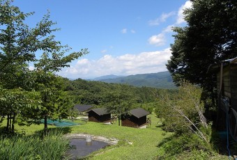 展望が開けて気持ちの良いキャンプ場