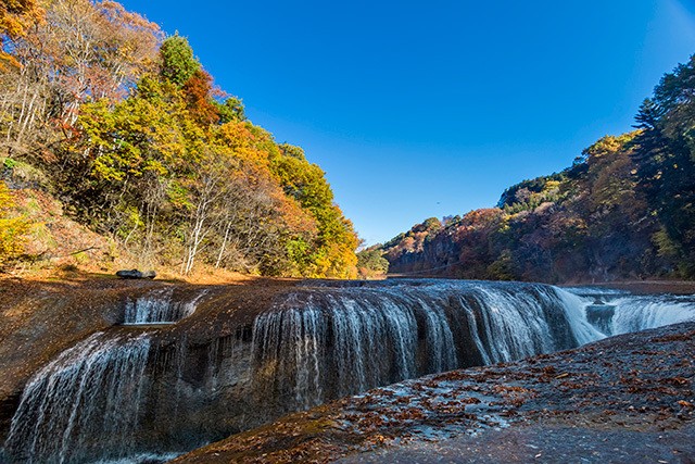 吹割の滝 観光案内 紅葉情報