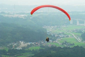 空から一望できる景色が楽しめる