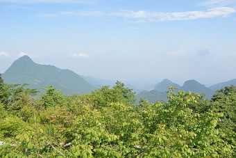 山頂からの眺め