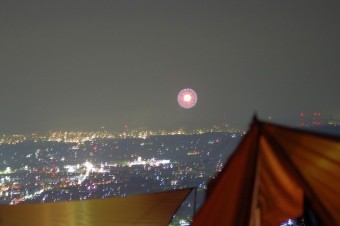 高崎市の花火大会。