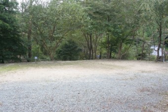 シンプルなオートキャンプサイト（12区画）。