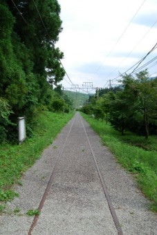 アプトの道遊歩道。