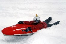 ふかふかの雪を満喫しよう