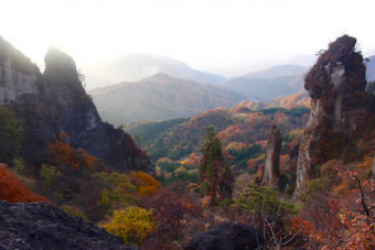 第4石門から見える「日暮の景」