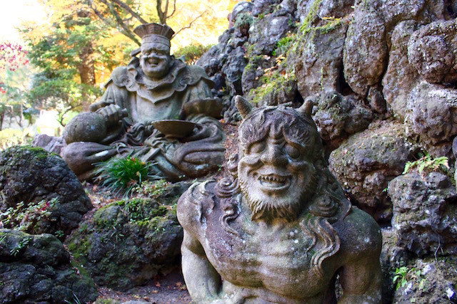 洞窟観音・徳明園 - 群馬の人気紅葉スポット、高崎市の史跡・日本庭園