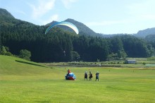 ⑥着陸ポイントへ