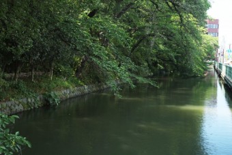 高崎城の外堀