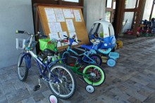 子供用自転車（貸出無料）