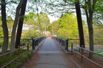 雄川を跨ぐ仙洞院橋